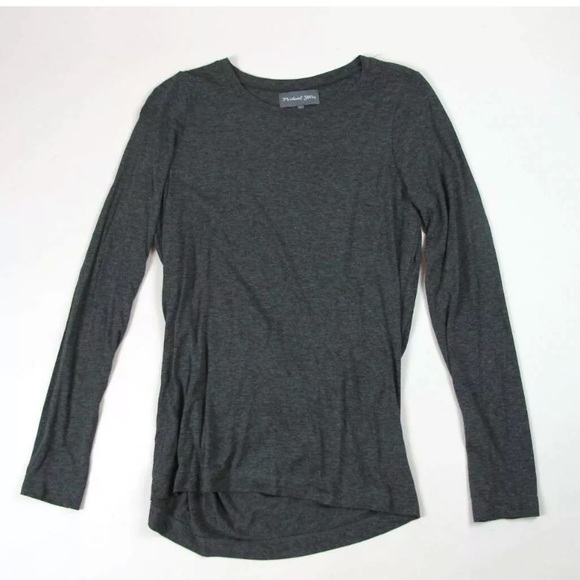 Michael Stars Back Drape Long Sleeve Tee Small - Picture 5 of 8